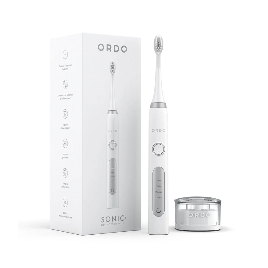 Ordo
          
          
        
      
   
    
 Ordo Sonic+ Electric Toothbrush White Silver - Price