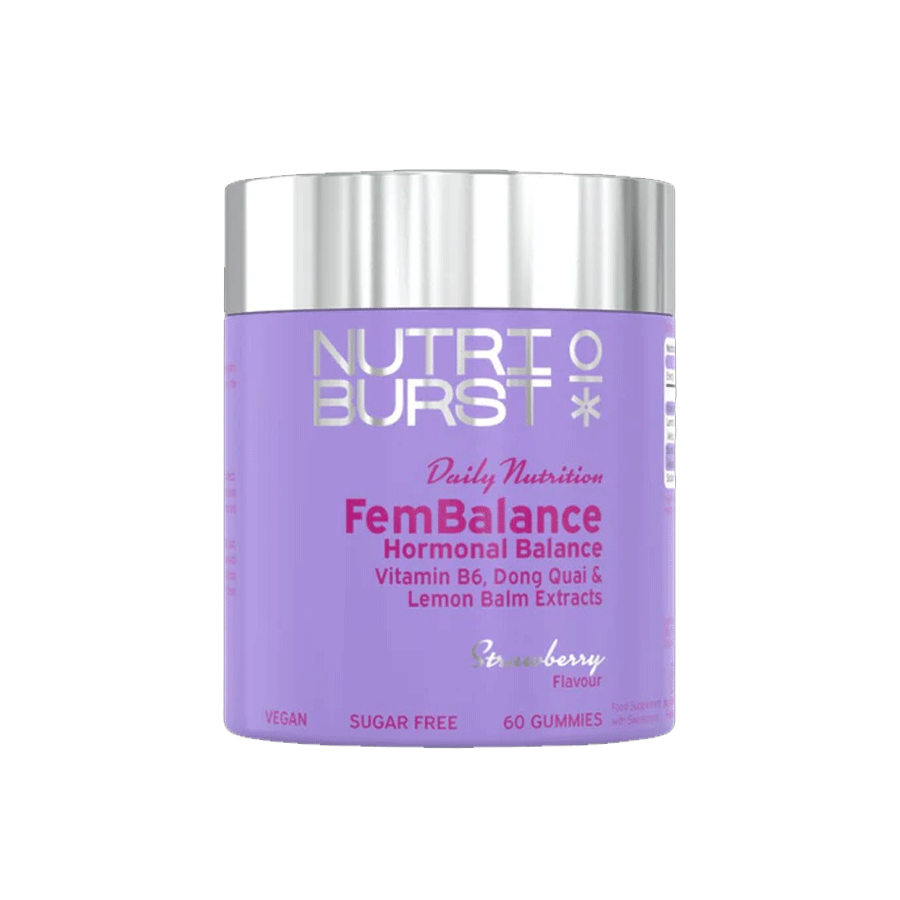 Nutriburst
          
          
        
      
   
    
 Nutriburst FemBalance Hormone Balance for Women Strawberry Gummies (60 Pack) - Price