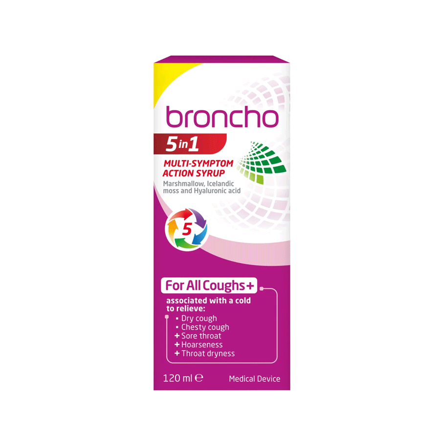 Health
          
          
        
      
   
    
 Bronchostop 5 In 1 Multi-Symptom Syrup 120ml - Price