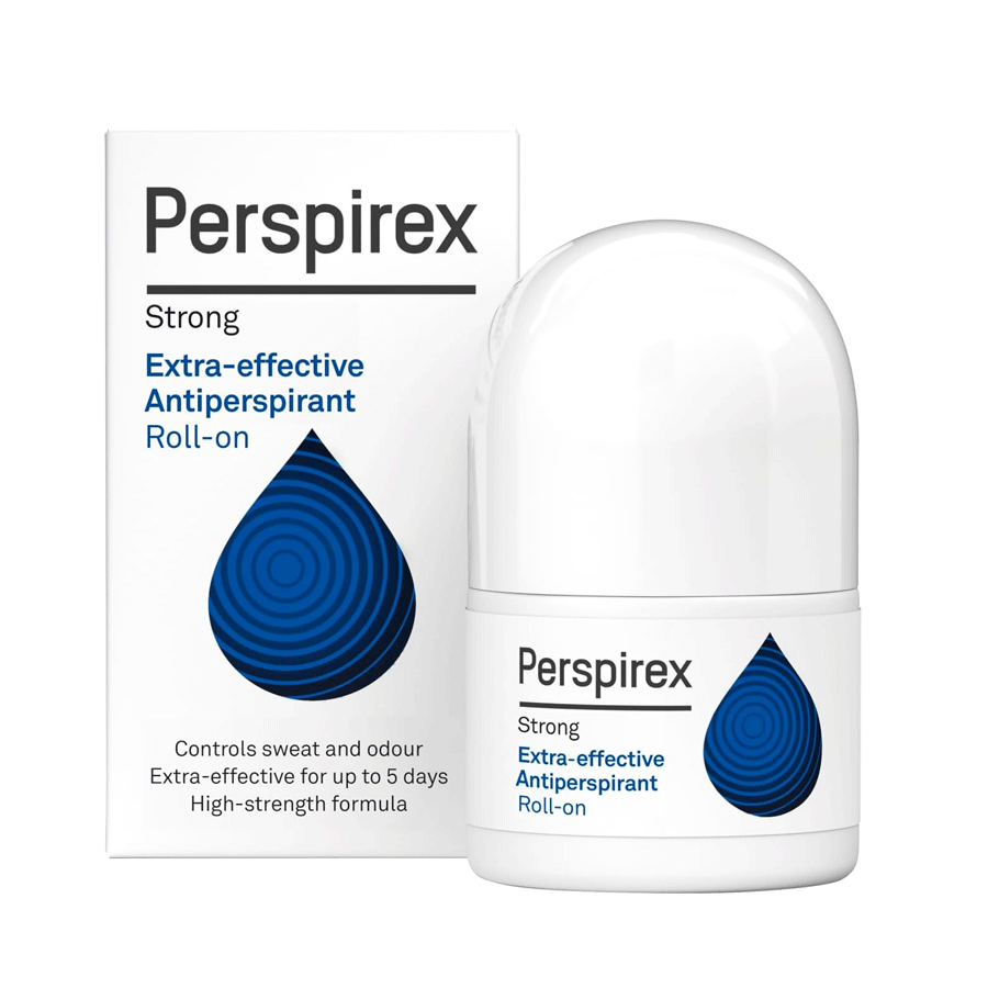 Perspirex
          
          
        
      
   
    
 Perspirex Strong Antiperspirant Roll-On 20ml - Price