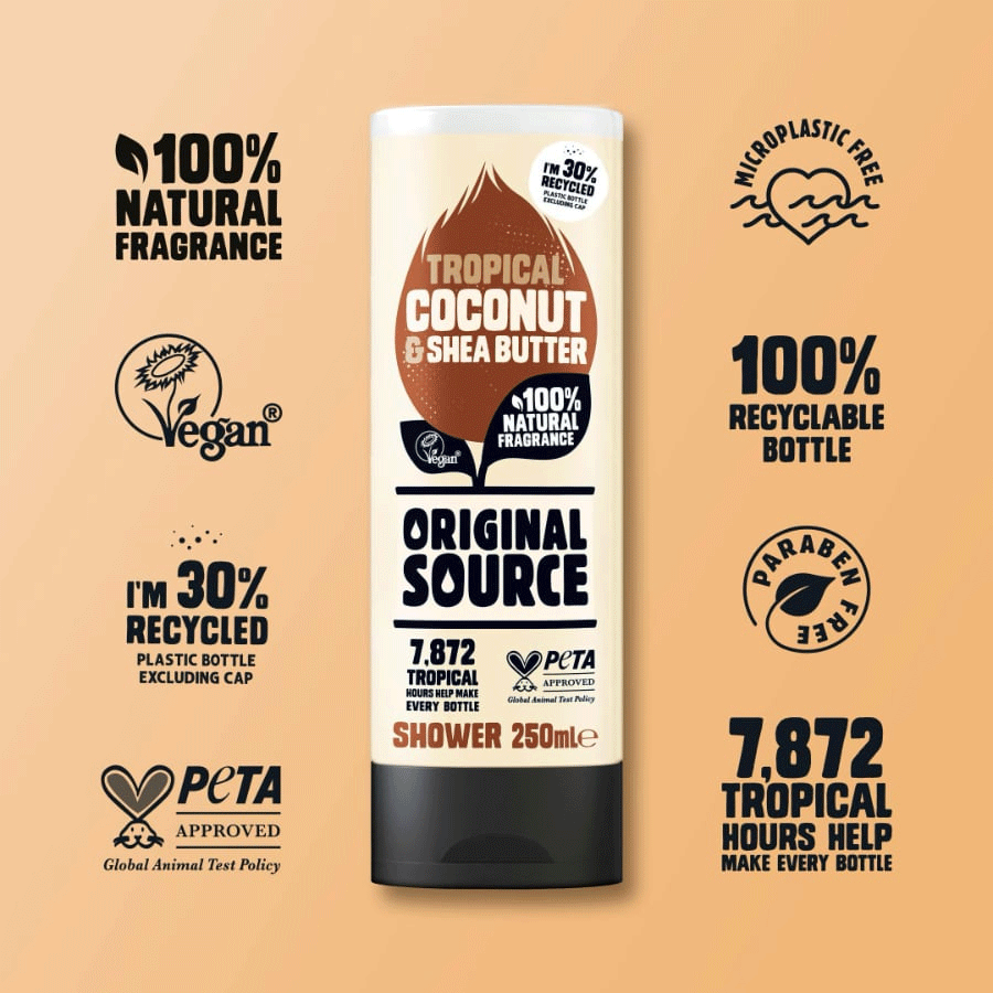 Original Source Coconut & Shea Butter Shower Gel 500ml