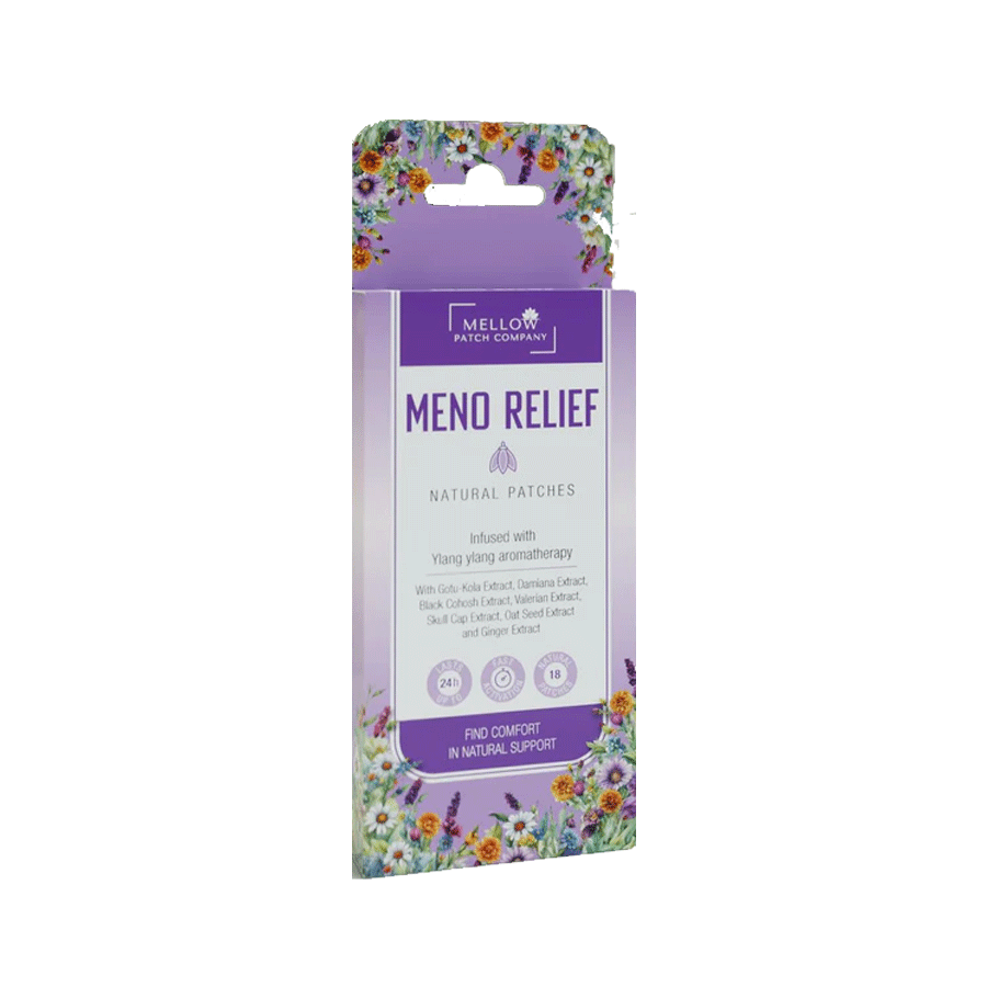 Mellow-patch-company
          
          
        
      
   
    
 Mellow Patch Company Meno Relief (18 Patches) - Price