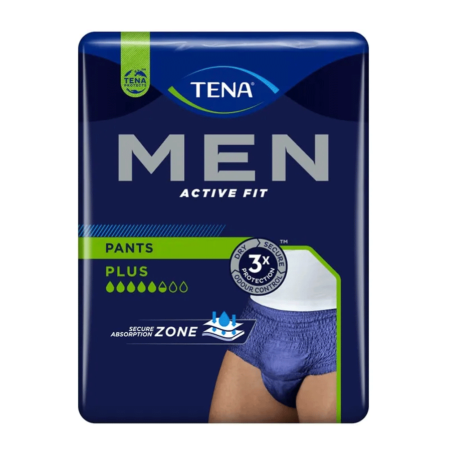 Tena
          
          
        
      
   
    
 TENA Men Active Fit Pants Plus Blue (Small/Medium | 9 Pack) - Price