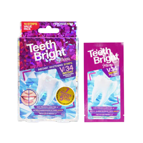 Teeth Bright by 7th Heaven Teeth Whitening Strips (7 Day Pack) - Price