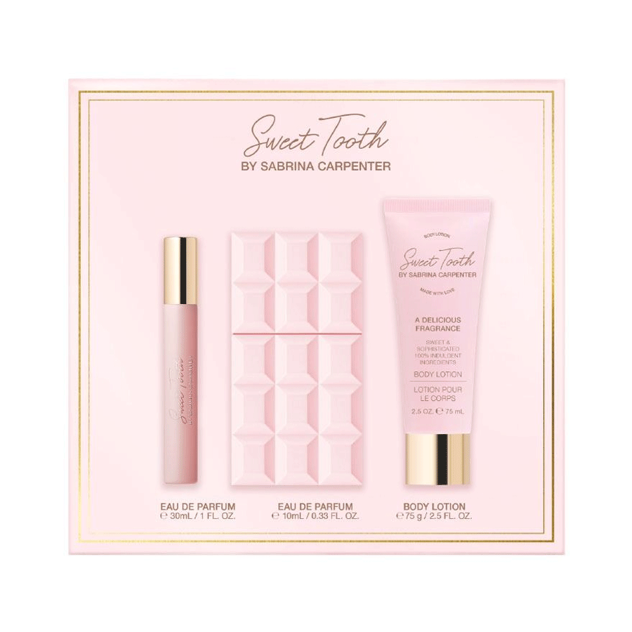 Sabrina-carpenter
          
          
        
      
   
    
 Sabrina Carpenter Sweet Tooth Gift Set 30ml - Price