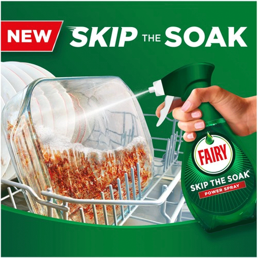 Fairy Skip The Soak Power Spray Fresh 500ml