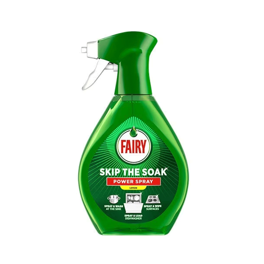 Fairy
          
          
        
      
   
    
 Fairy Skip The Soak Power Spray Lemon 500ml - Price