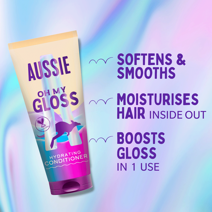 Aussie Oh My Gloss Conditioner 200ml