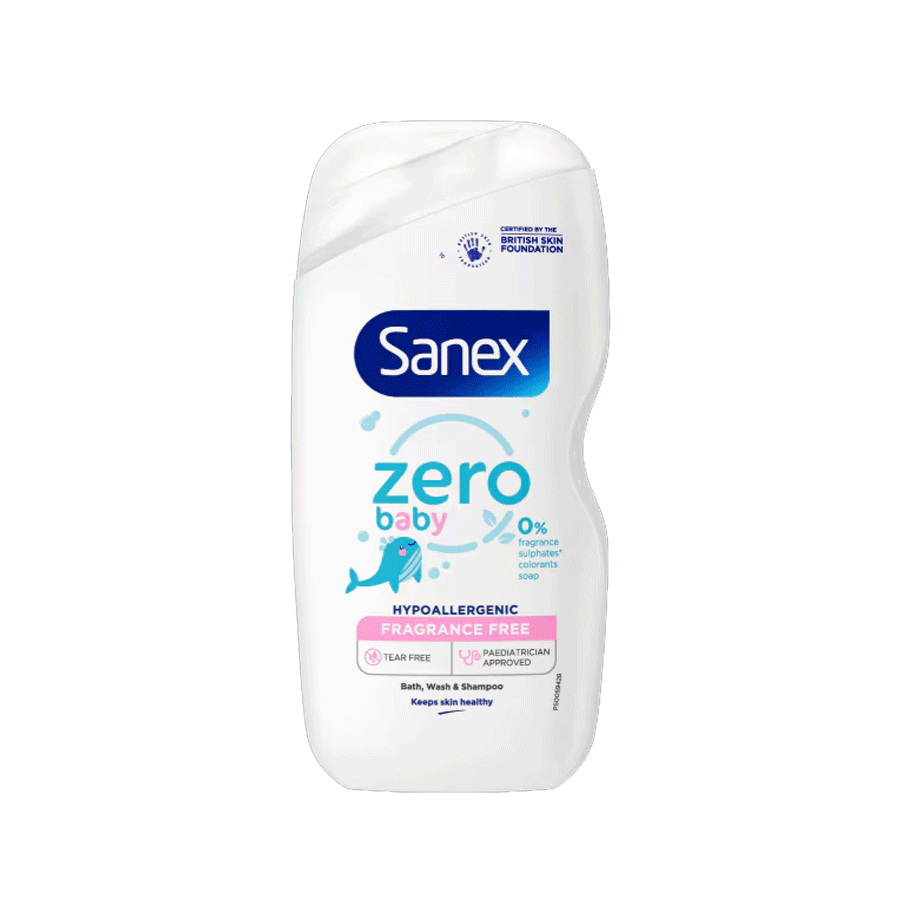 Sanex
          
          
        
      
   
    
 Sanex Zero% Hypoallergenic Baby Bath Foam and Shampoo 450ml - Price