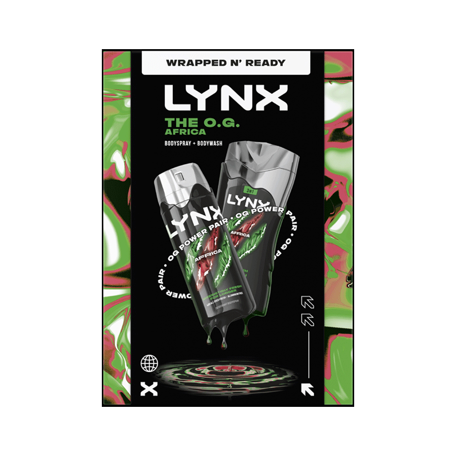 Lynx
          
          
        
      
   
    
 Lynx Africa Body Care Duo Gift Set - Price