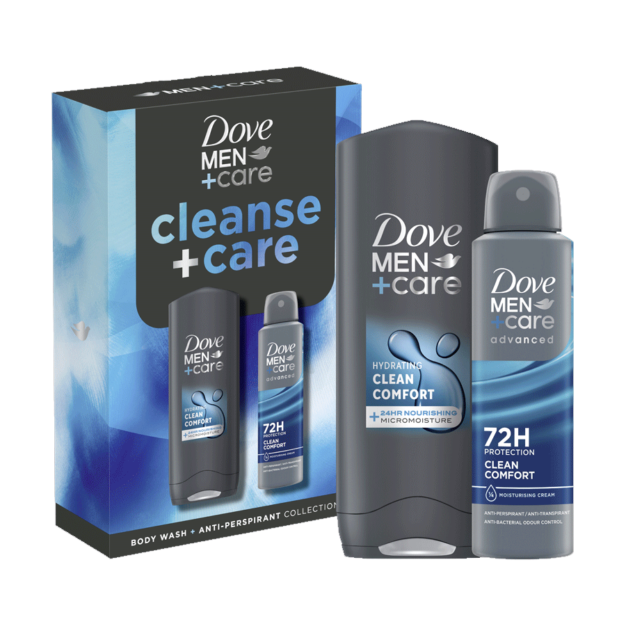 Dove
          
          
        
      
   
    
 Dove Men+Care Cleanse & Care Body Care Duo Gift Set - Price