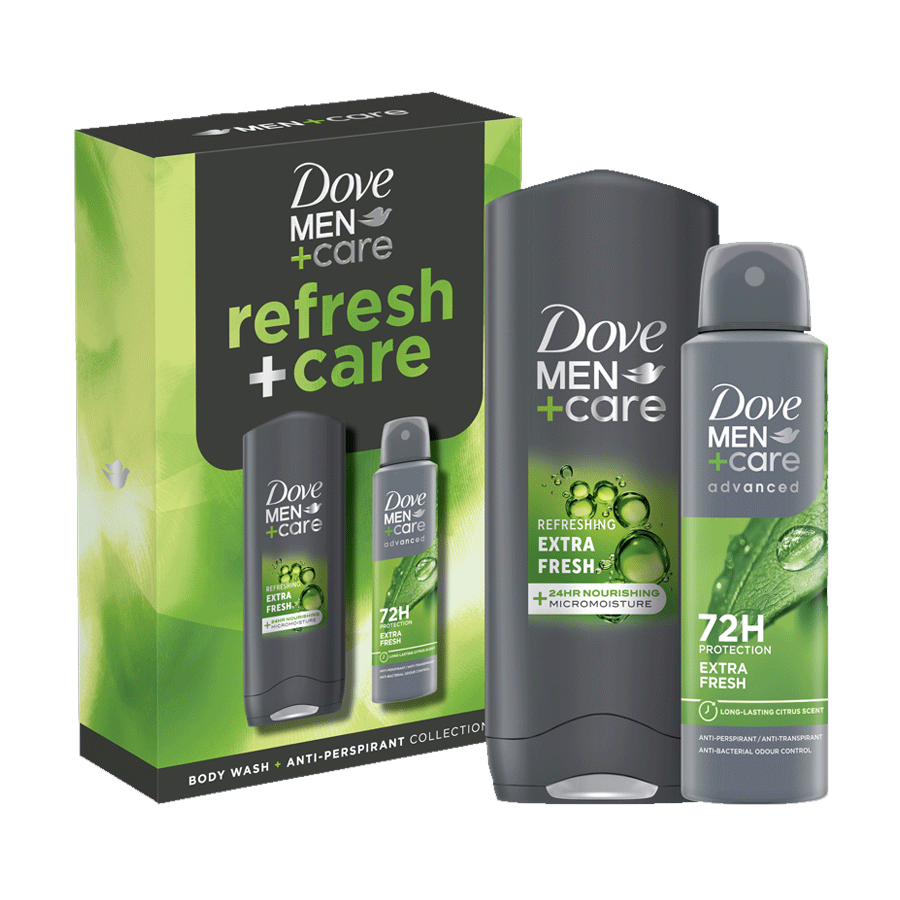 Dove
          
          
        
      
   
    
 Dove Men+Care Refresh & Care Body Care Gift Set - Price