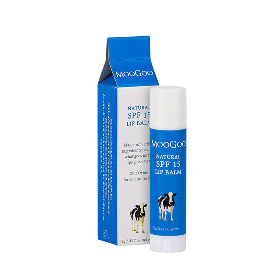Moogoo
          
          
        
      
   
    
 MooGoo Natural Lip Balm SPF15 5g - Price