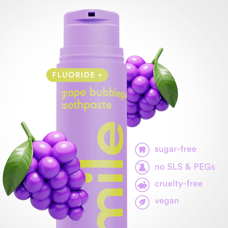 HiSmile Grape Bubblegum Toothpaste 60g