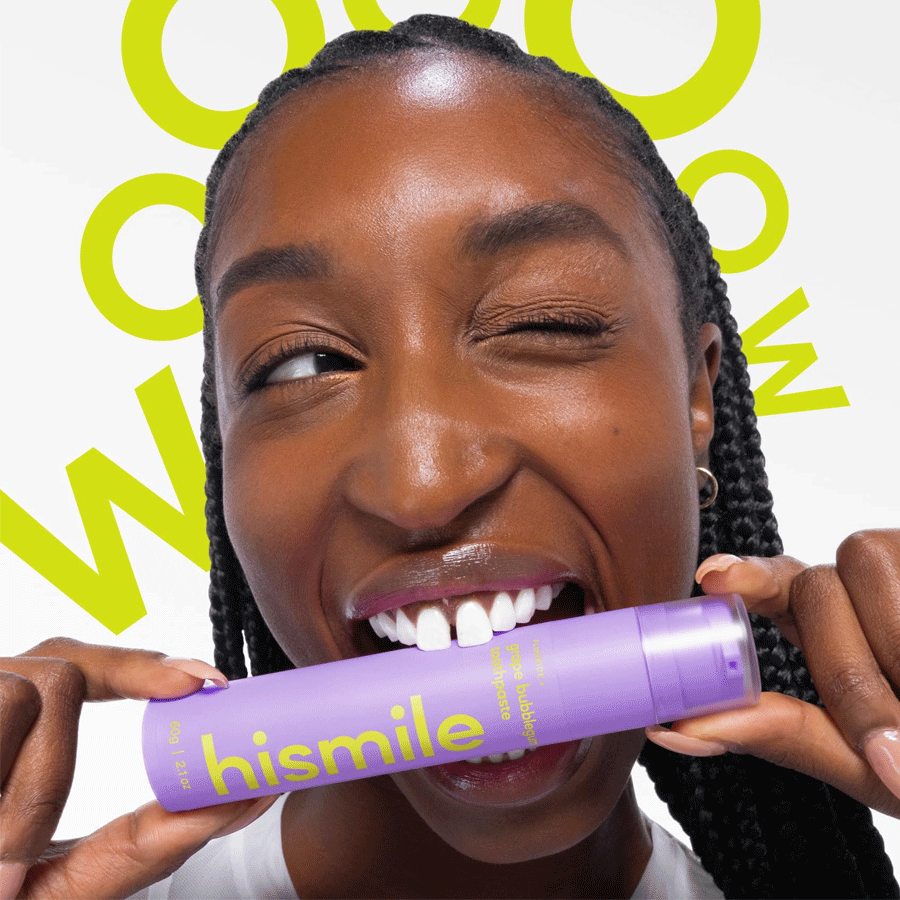 HiSmile Grape Bubblegum Toothpaste 60g