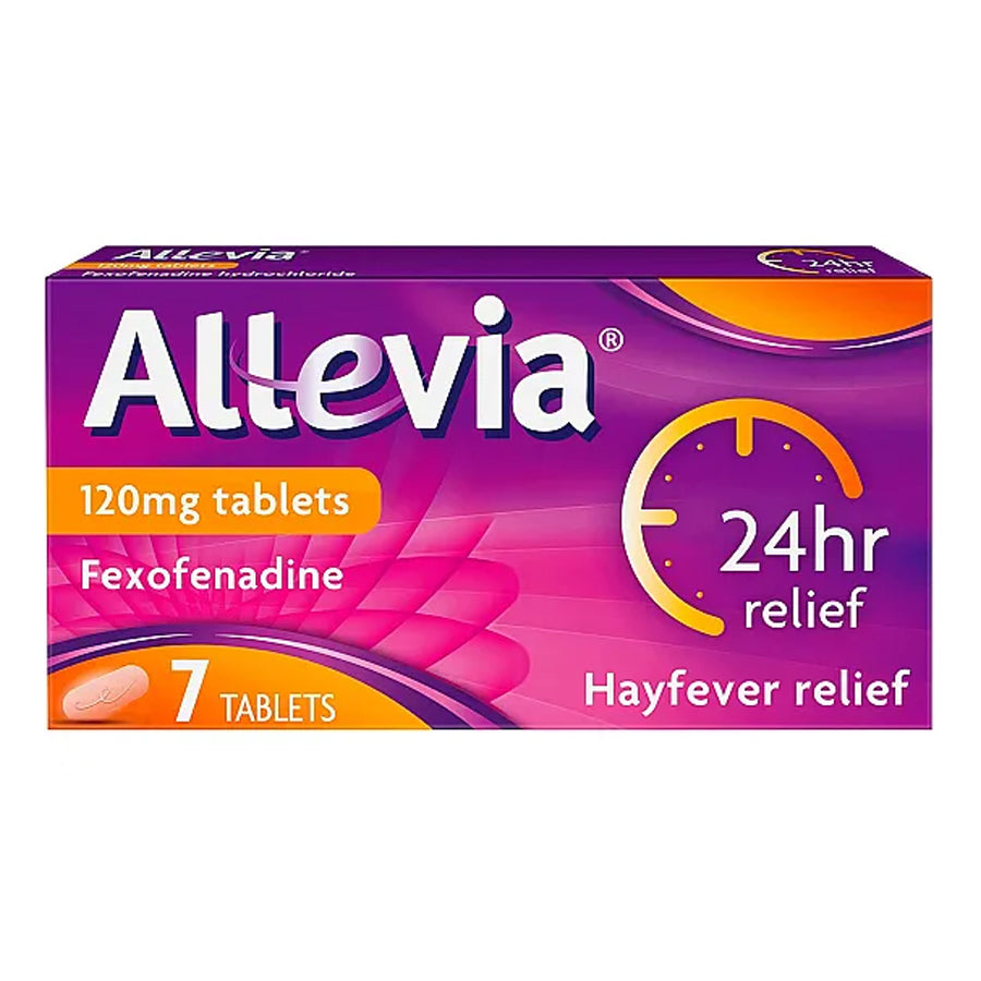 Sanofi
          
          
        
      
   
    
 Allevia Fexofenadine 120mg Tablets (7 Pack) - Price