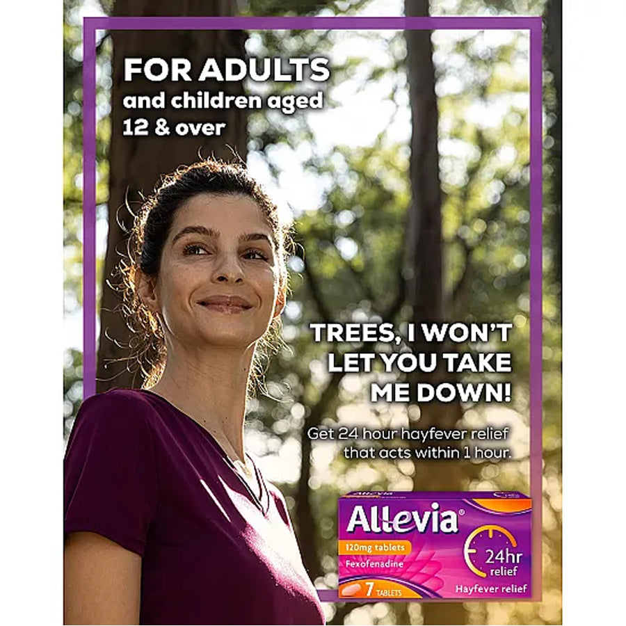Allevia Fexofenadine 120mg Tablets (7 Pack)