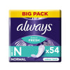 Always Dailies Normal Lightly Scented Pantyliners (54 Pack)