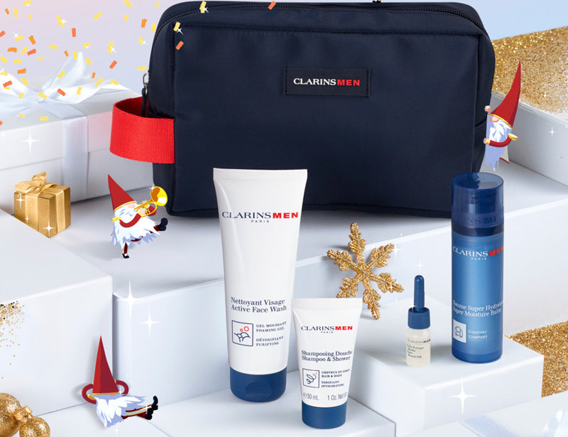 ClarinsMen Hydration Essentials Collection Gift Set '23