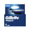 Gillette Mach 3 Turbo Refills (4 Pack)