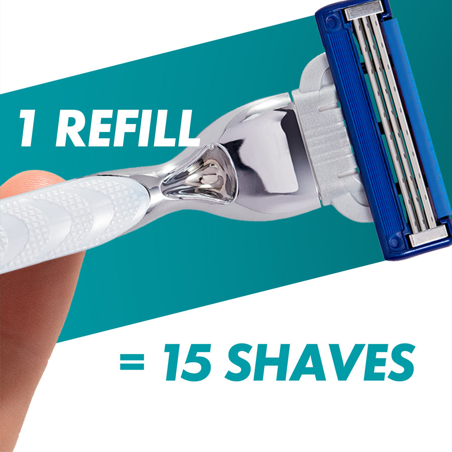 Gillette Mach 3 Turbo Refills (4 Pack)