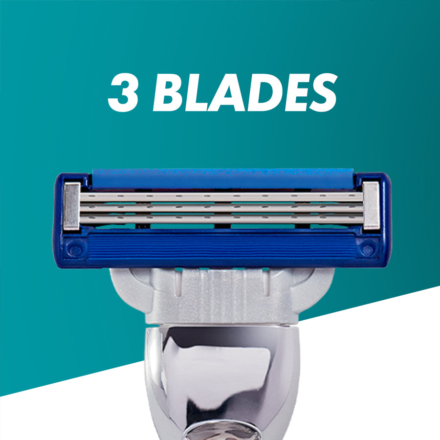 Gillette Mach 3 Turbo Refills (4 Pack)