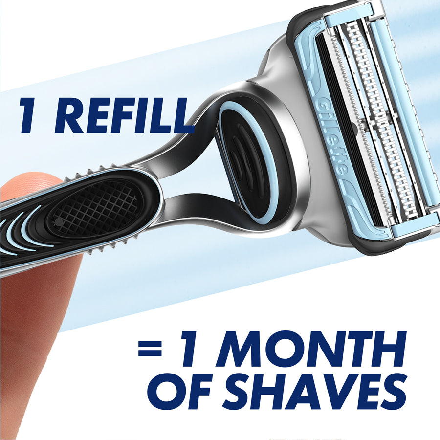Gillette SkinGuard Sensitive Replacement Shaving Cartridges (4 Pack)