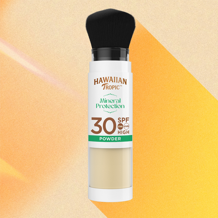 Hawaiian Tropic Mineral Powder Brush SPF30 4g
