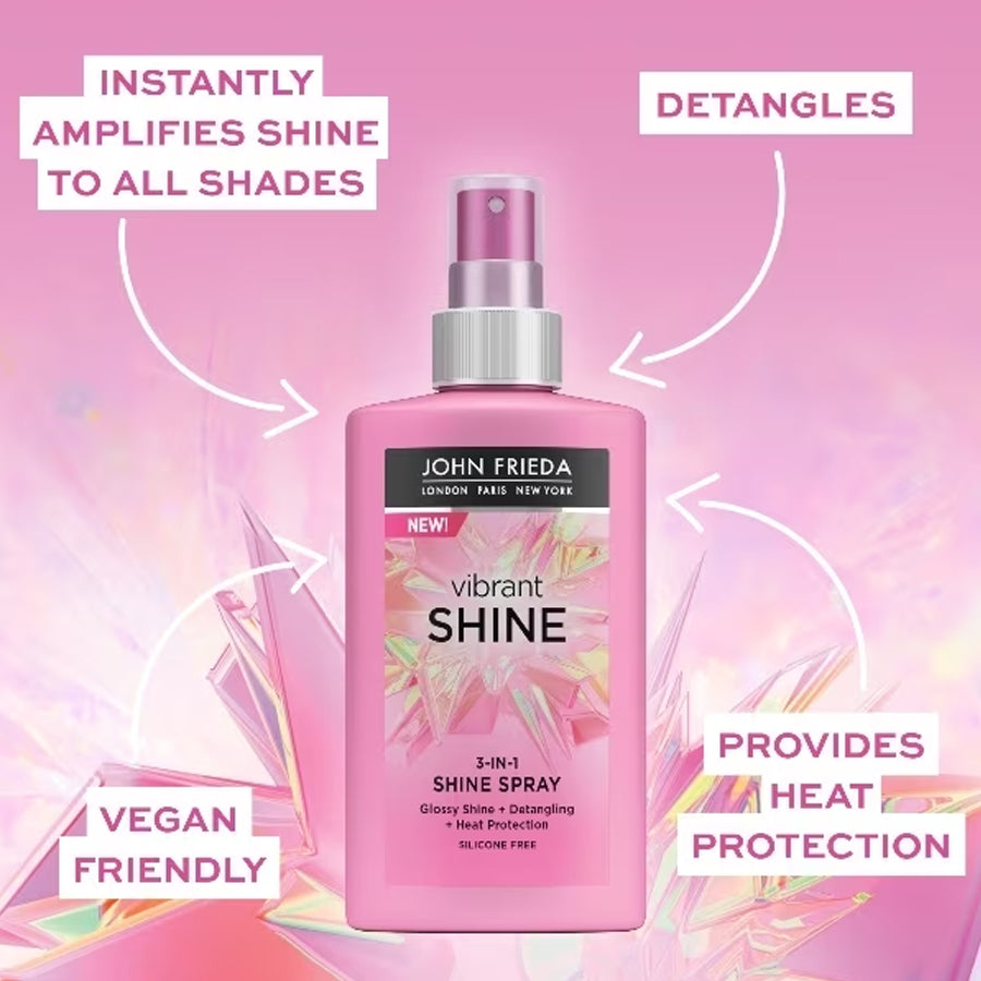 John Frieda 3 in 1 Shine Spray 250ml