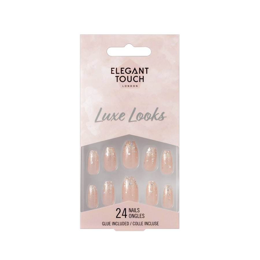 Elegant Touch Luxe Nails Champagne Truffle (24 Pack)