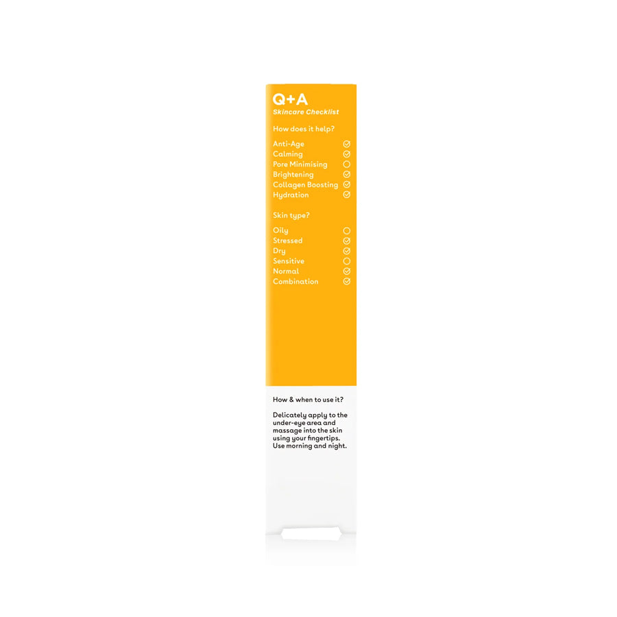 Q+A Vitamin C Eye Cream 15ml