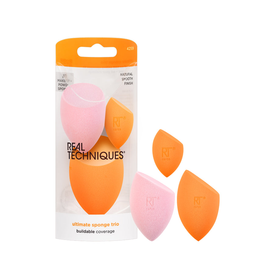 Real Techniques Ultimate Makeup Sponge Blending and Setting Trio - Price