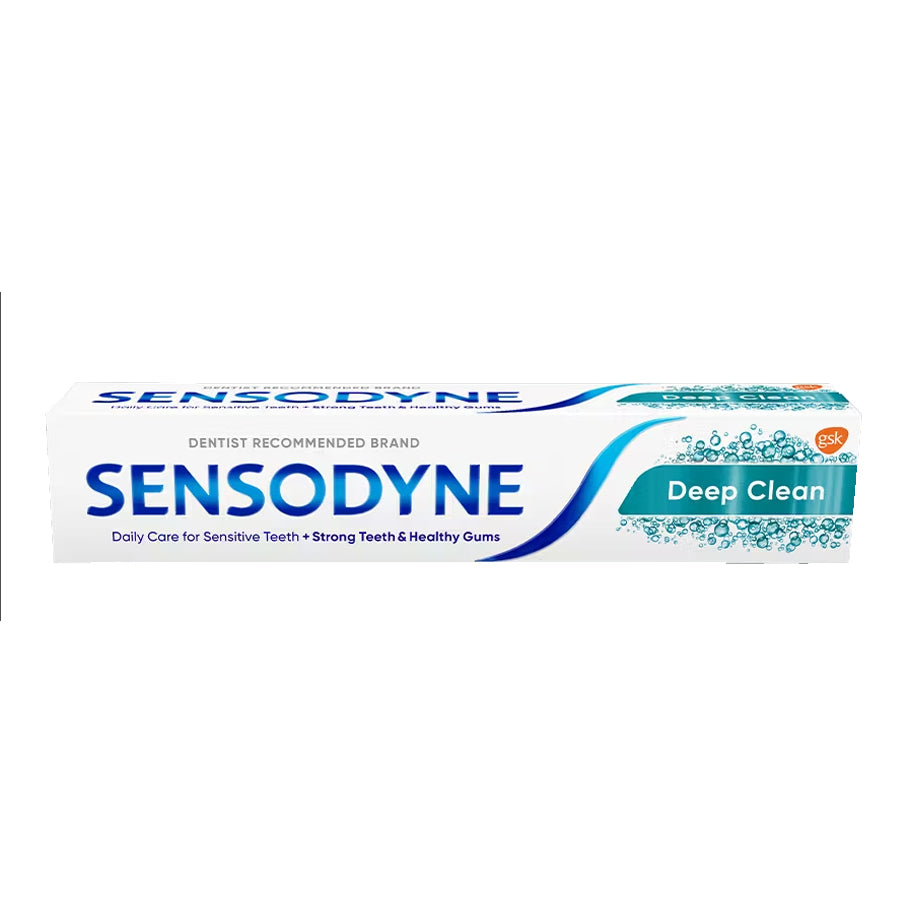 Sensodyne
          
          
        
      
   
    
 Sensodyne Deep Clean Gel Sensitive Toothpaste 75ml - Price