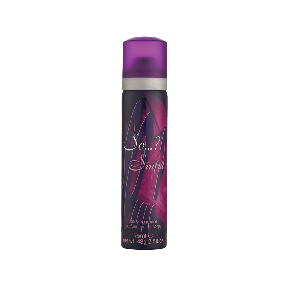 So
          
          
        
      
   
    
 So...? Sinful Body Spray 75ml - Price