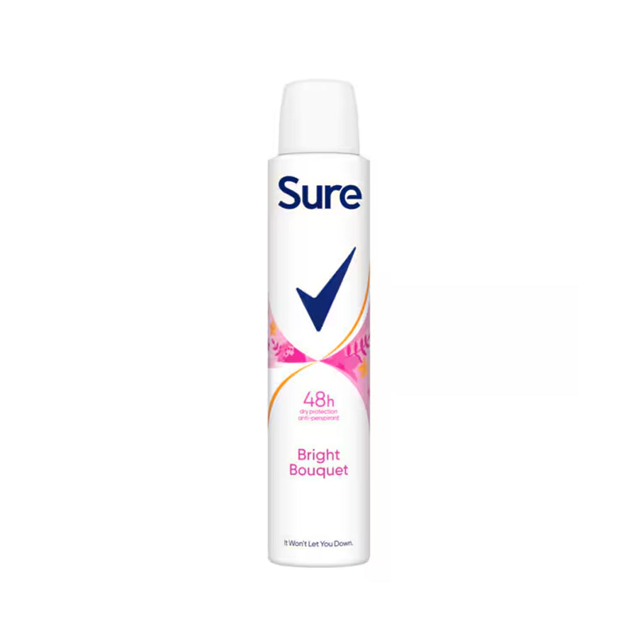 Sure
          
          
        
      
   
    
 Sure 48 Hour Essential Protection Bright Bouquet Antiperspirant Deodorant 200ml - Price
