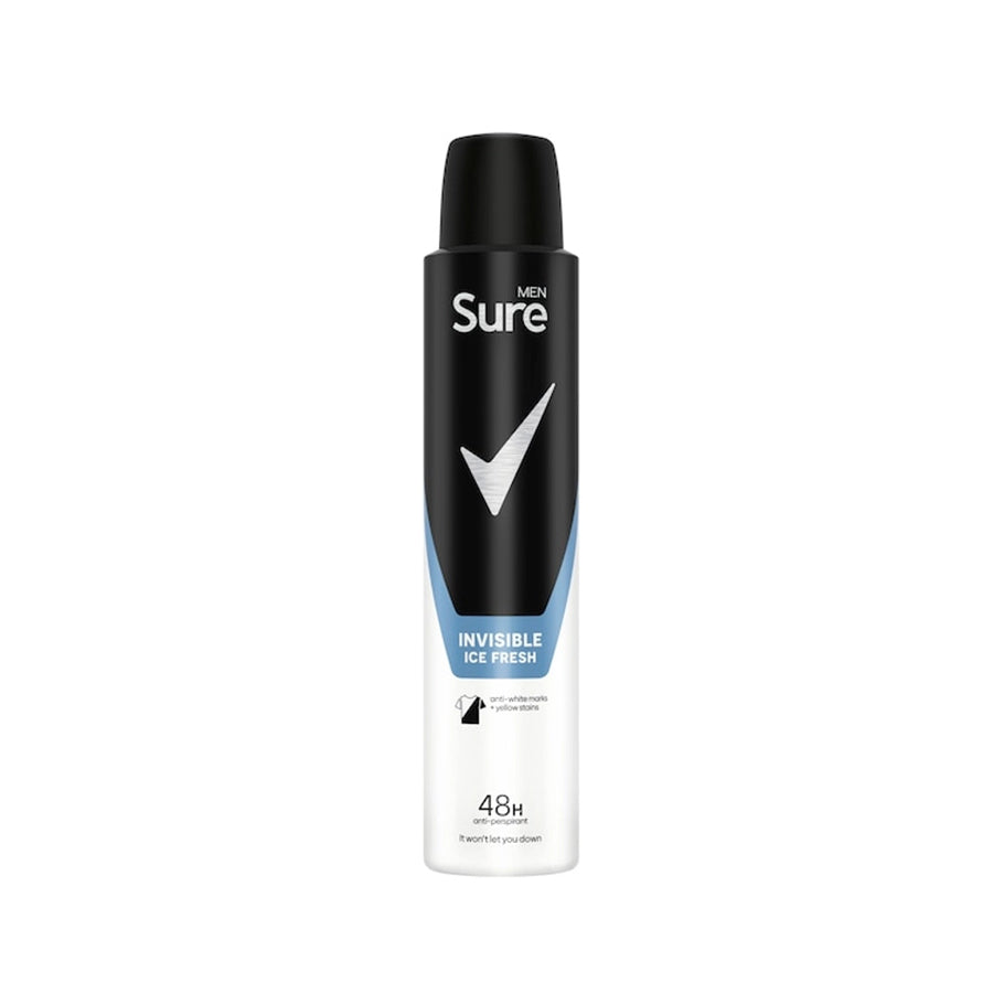 Sure
          
          
        
      
   
    
 Sure Men Essential Protection Invisible Ice Fresh 48 Hour Anti-perspirant Deodorant 200ml - Price