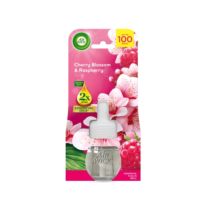 Air-wick
          
          
        
      
   
    
 Air Wick Advanced Plug-In Refill 19ml: Cherry Blossom & Raspberry - Price