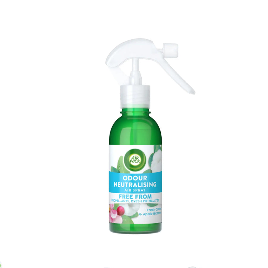 Air Wick Odour Neutralising Air Spray: Fresh Cotton & Apple Blossom 237ml - Price