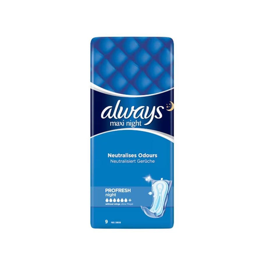 Always
          
          
        
      
   
    
 Always Maxi Night (9 Pack) - Price