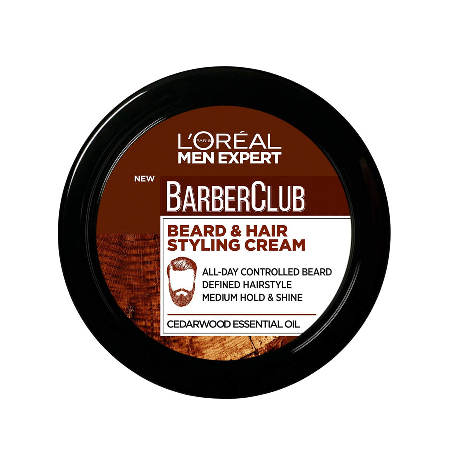 L'Oréal Paris Men Expert Barber Club Beard & Hair Styling Cream 75ml - Price