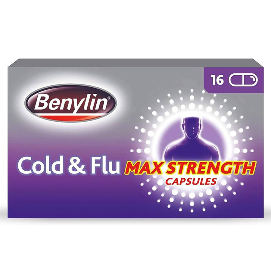 Health
          
          
        
      
   
    
 Benylin Cold & Flu Max Strength Capsules (16 Pack) - Price