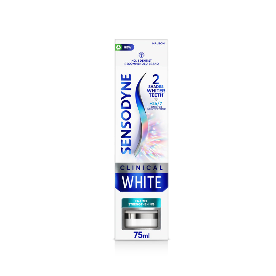 Sensodyne
          
          
        
      
   
    
 Sensodyne Clinical White Enamel Strengthening Toothpaste 75ml - Price