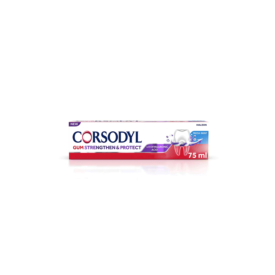 Corsodyl Strength & Protect Toothpaste Fresh Mint 75ml