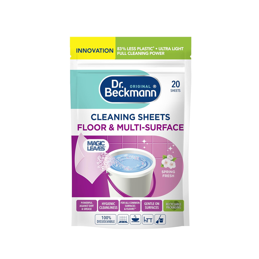 Dr-beckmann
          
          
        
      
   
    
 Dr. Beckmann Floor & Multi-Surface Cleaning Sheets: Spring Fresh (20 Pack) - Price