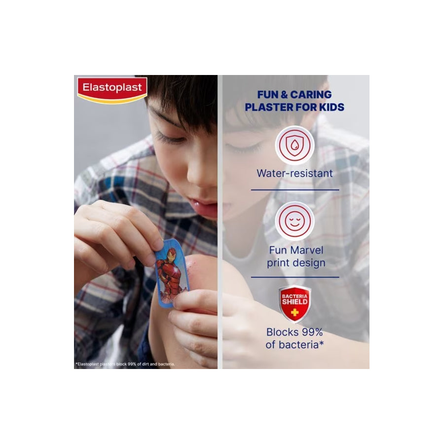 Elastoplast Marvel Plasters (20 Pack)