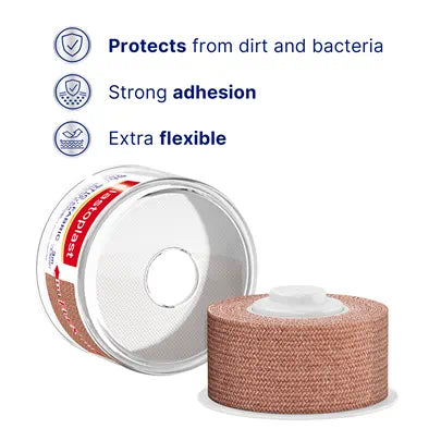 Elastoplast Elastic Fabric Roll Plaster (2.5cm x 3cm)