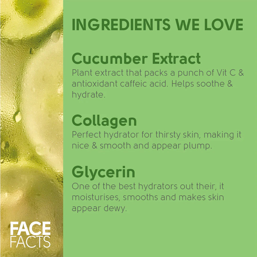 Face Facts Soothe Puffy Tired Eyes Under-Eye Gel Patches