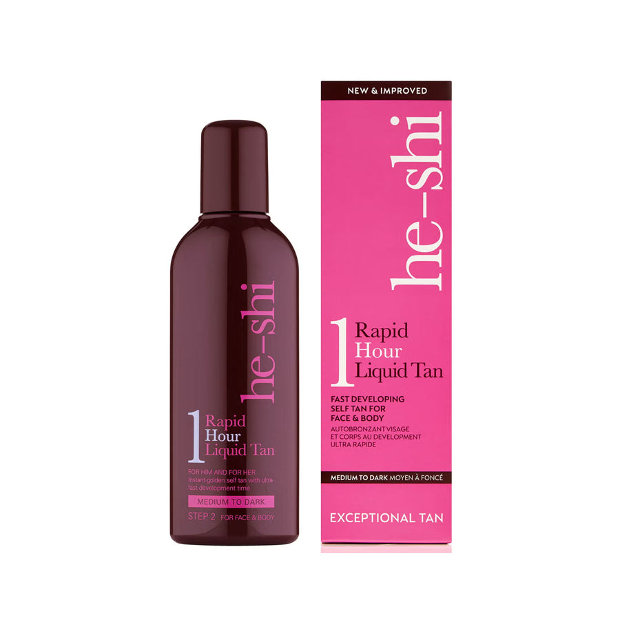 He-Shi Express 1 Hour Liquid Tan (Dark) 150ml - Price
