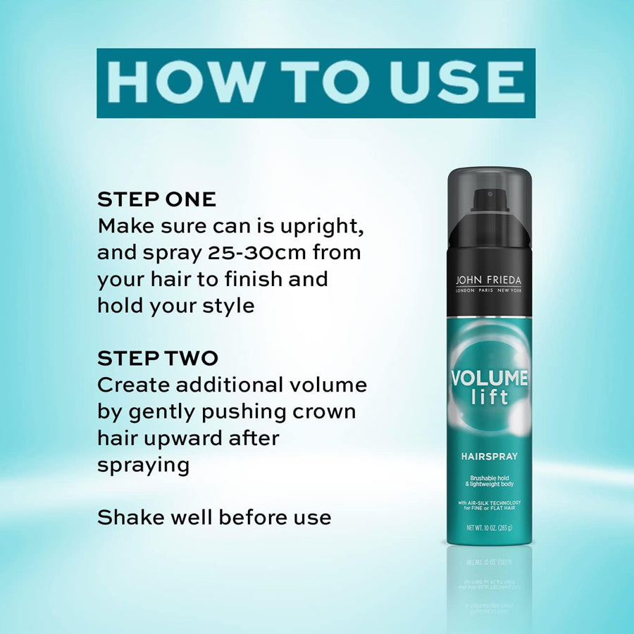 John Frieda Volume Lift Lightweight Hair Spray 250ml