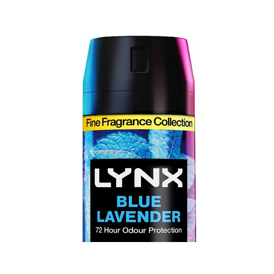 Lynx
          
          
        
      
   
    
 Lynx Fine Fragrance Collection Body Spray Blue Lavender 150ml - Price
